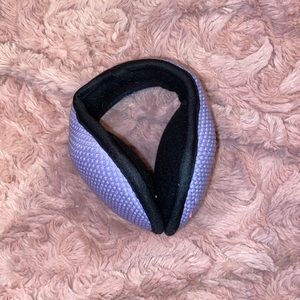 Purple ear muffs